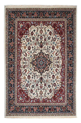 Alfombra persa - Ghom - 210 x 139 cm - beige