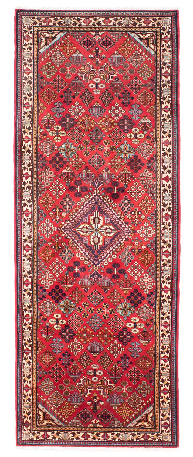 Alfombra de pasillo Alfombra persa - Nómada - 325 x 118 cm - rojo