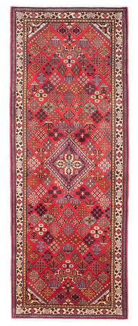Alfombra de pasillo Alfombra persa - Nómada - 325 x 118 cm - rojo