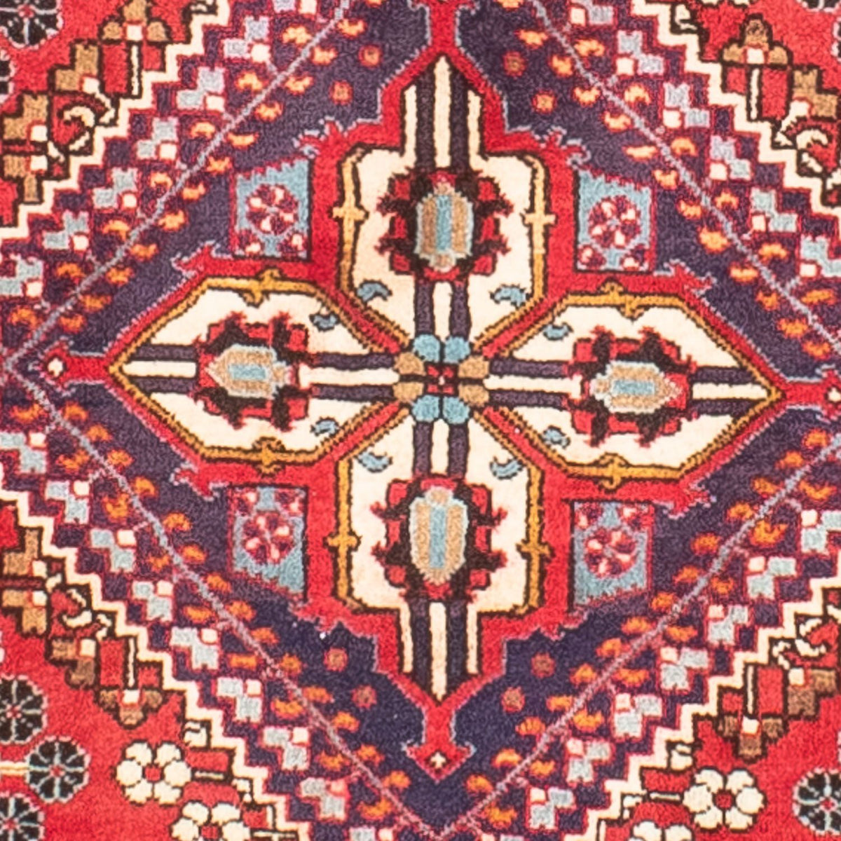 Alfombra de pasillo Alfombra persa - Nómada - 325 x 118 cm - rojo