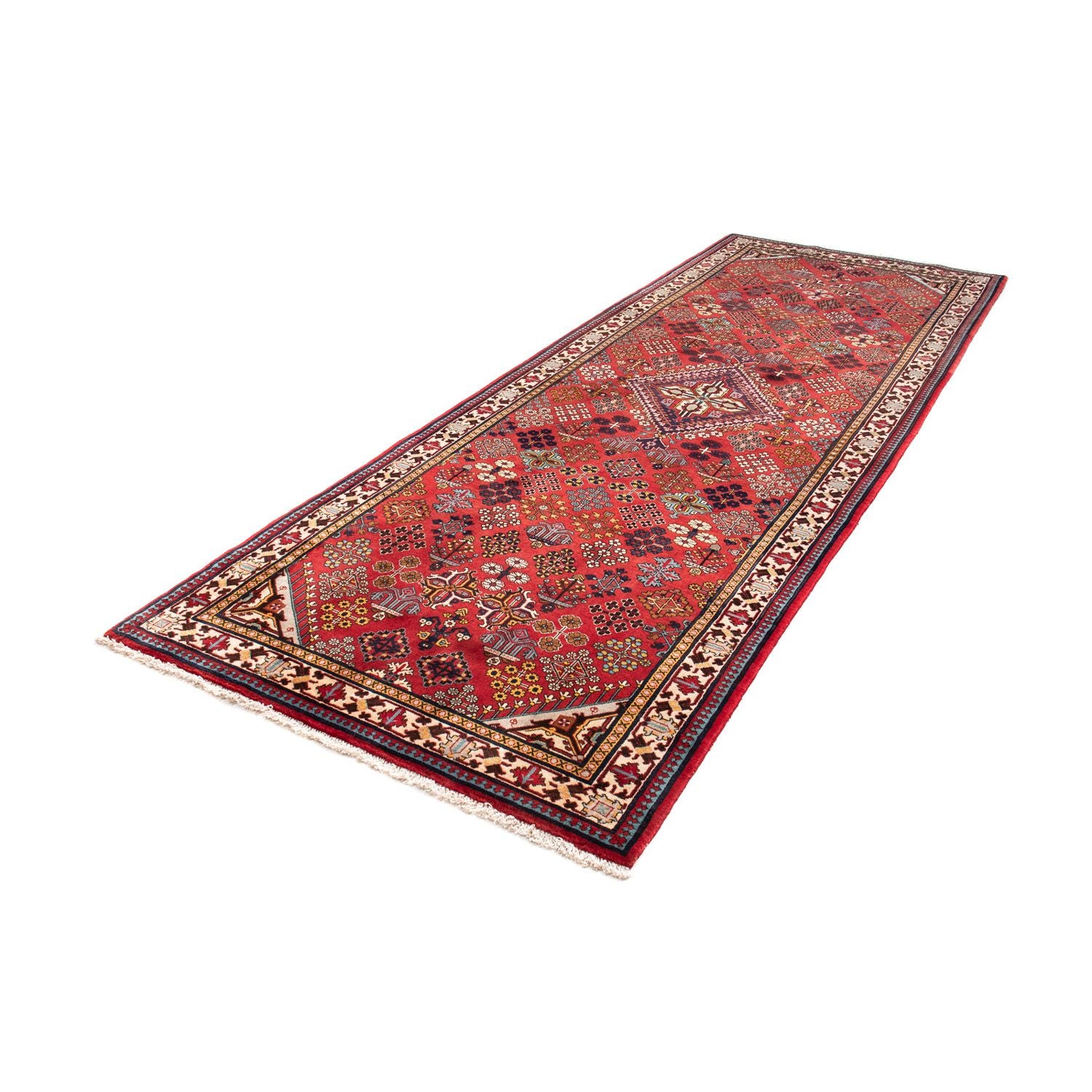 Alfombra de pasillo Alfombra persa - Nómada - 325 x 118 cm - rojo