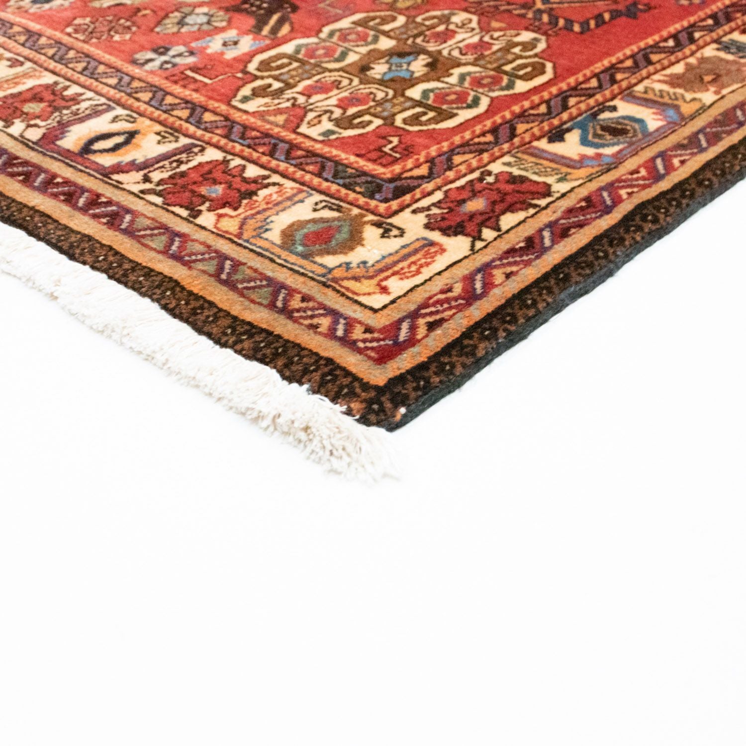 Alfombra persa - Nómada - 203 x 158 cm - azul claro