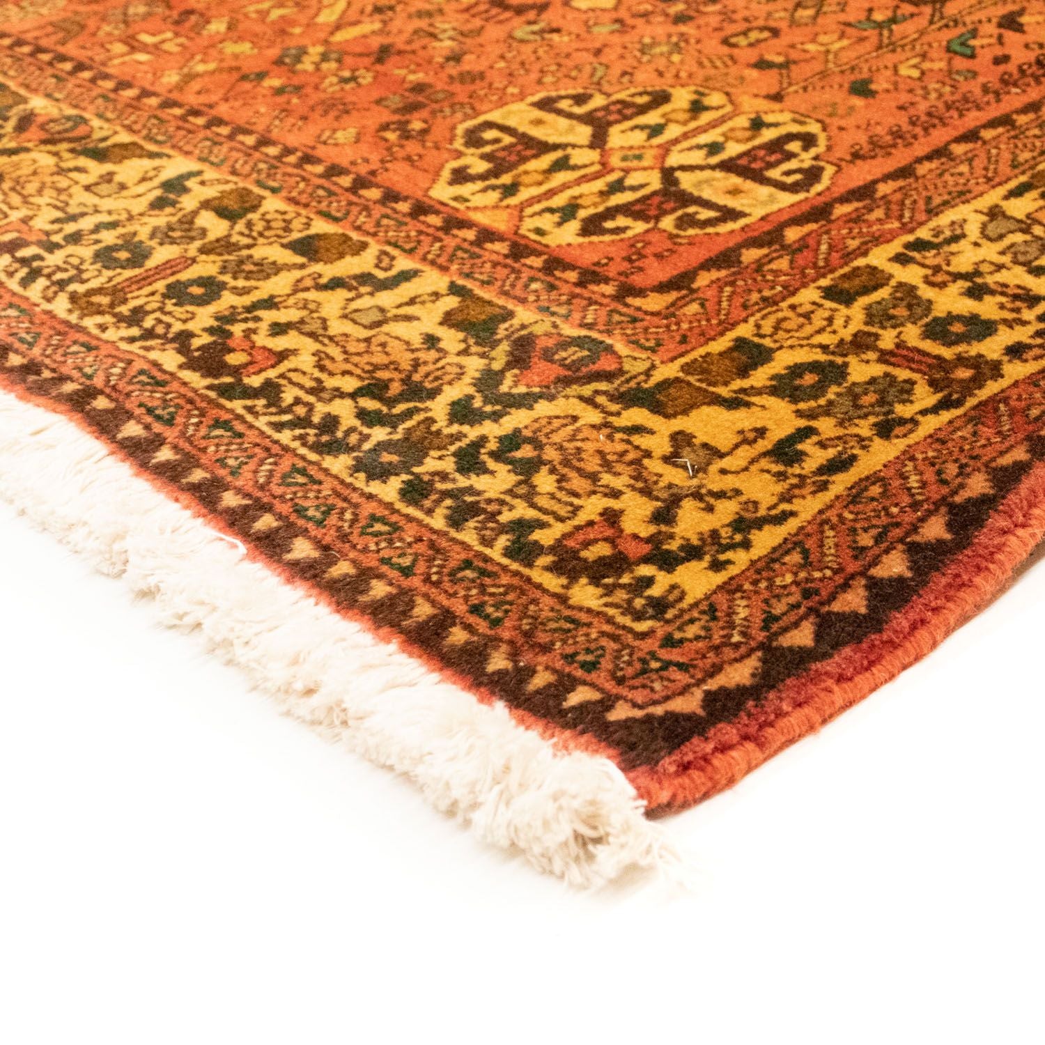 Alfombra persa - Nómada - 199 x 156 cm - beige