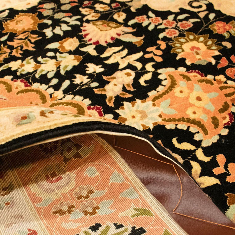 Alfombra Persa - Tabriz - Real - 155 x 103 cm - negro