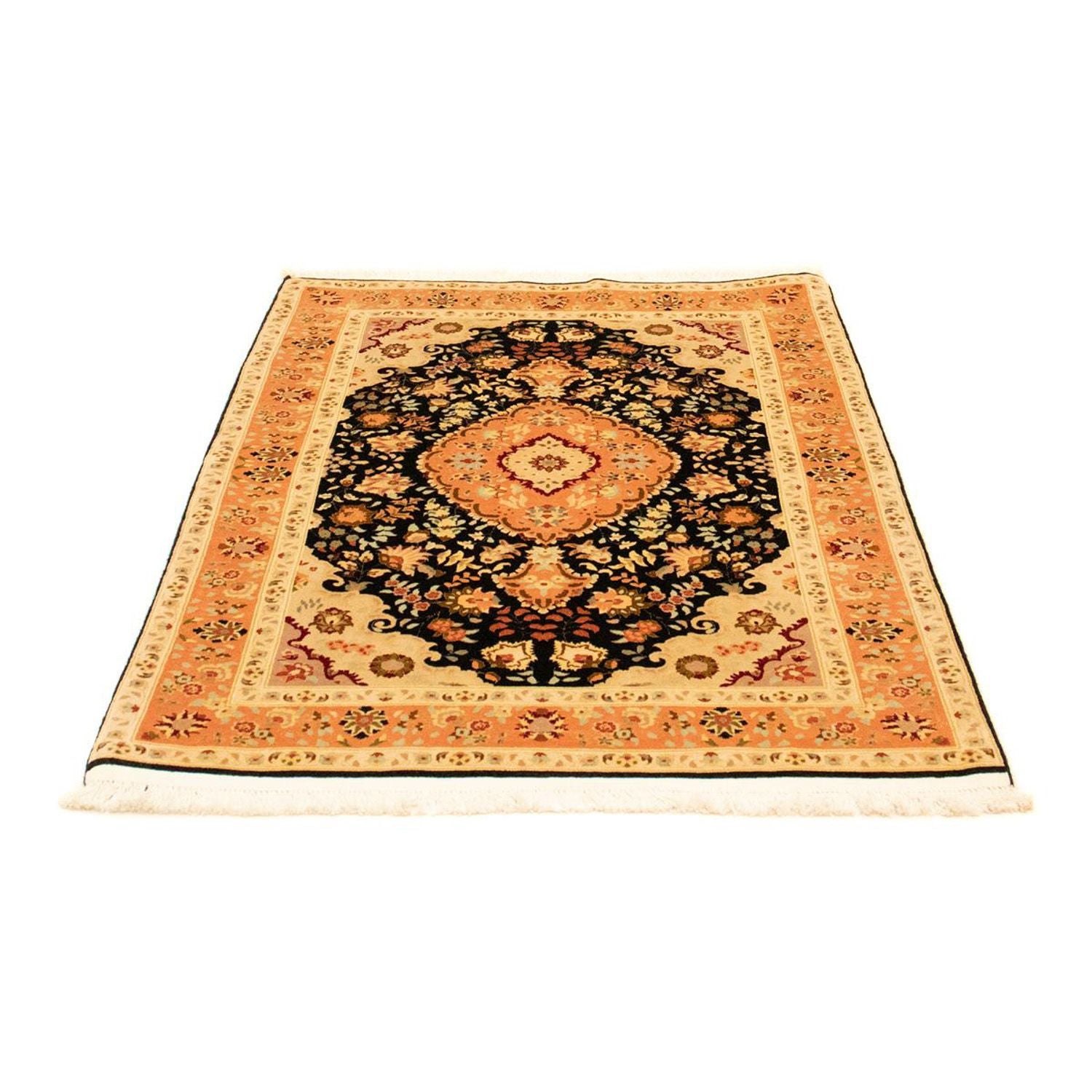 Alfombra Persa - Tabriz - Real - 155 x 103 cm - negro