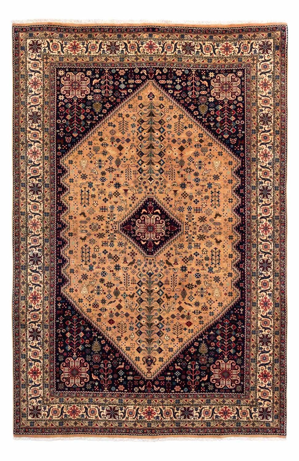 Alfombra persa - Nómada - 303 x 202 cm - marrón
