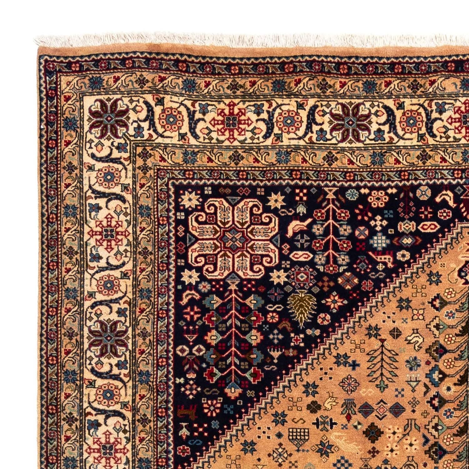Alfombra persa - Nómada - 303 x 202 cm - marrón