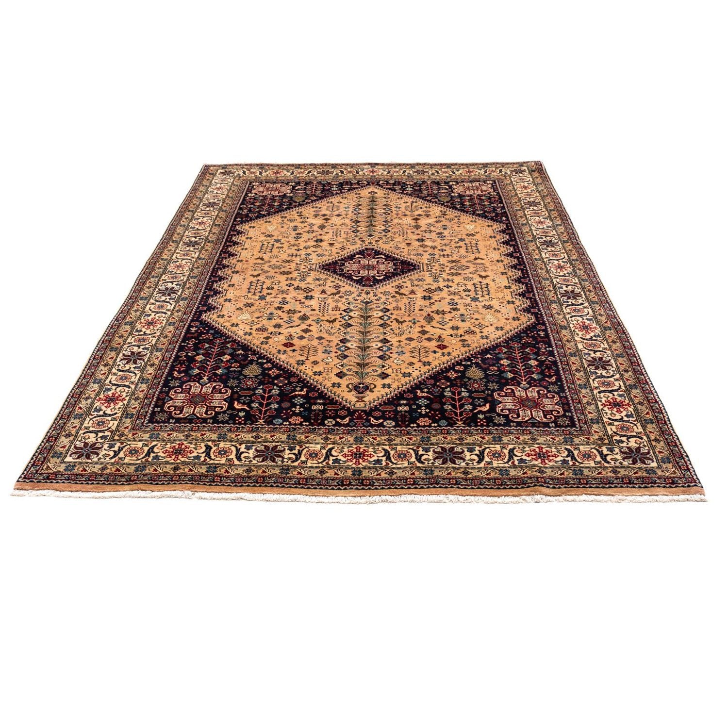 Alfombra persa - Nómada - 303 x 202 cm - marrón