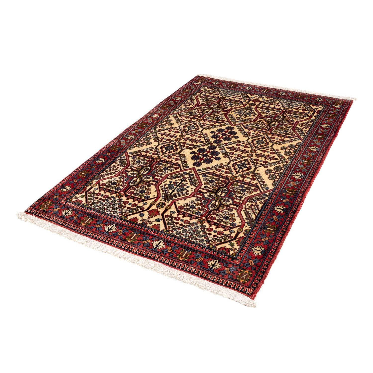 Alfombra persa - Nómada - 160 x 110 cm - beige