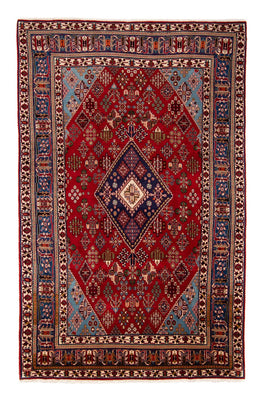Alfombra persa - Nómada - 357 x 240 cm - rojo oscuro