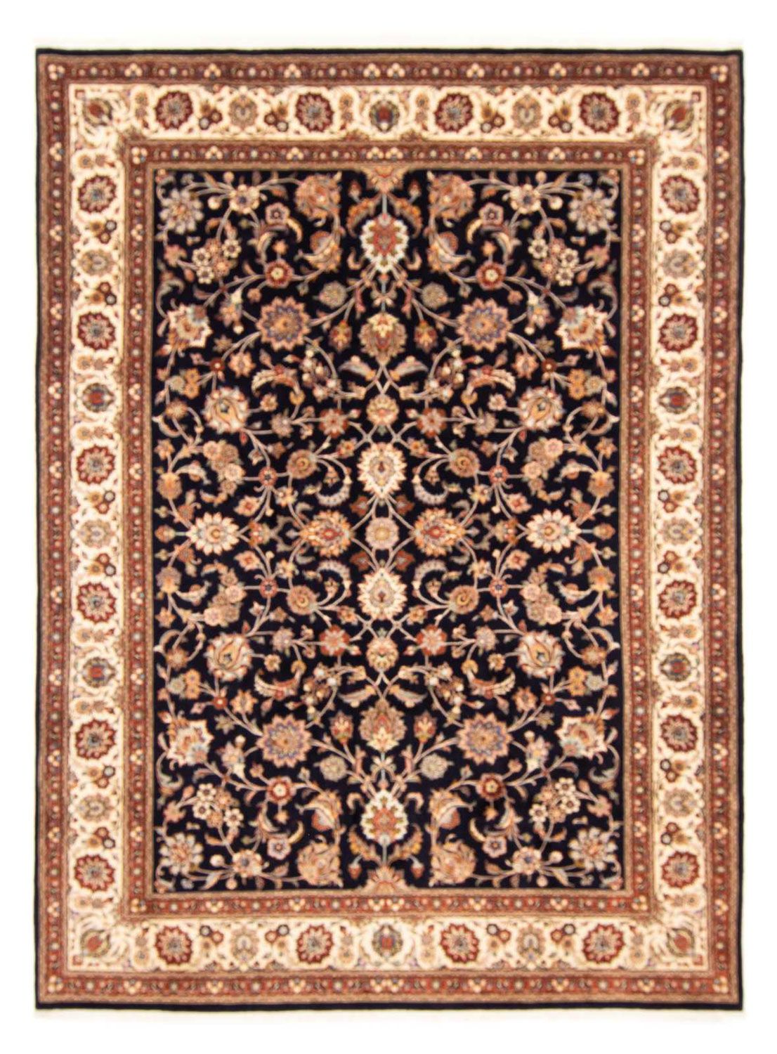 Alfombra persa - Clásica - 348 x 253 cm - azul oscuro