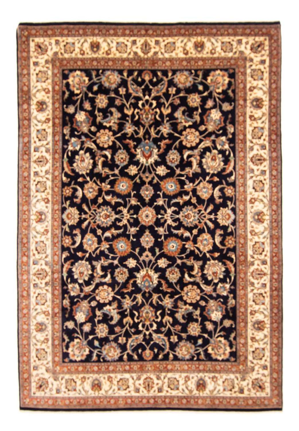 Alfombra persa - Clásica - 355 x 250 cm - azul oscuro