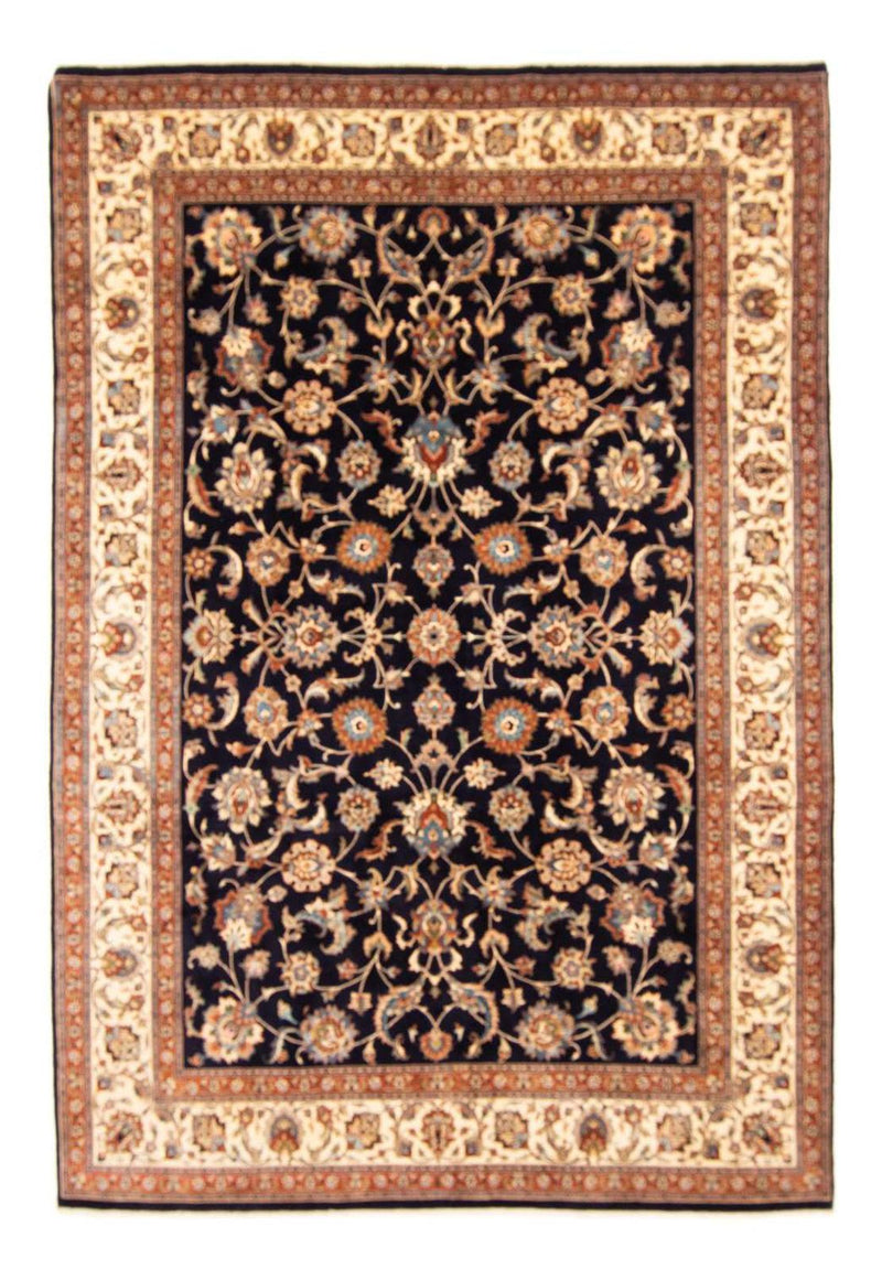 Alfombra persa - Clásica - 355 x 250 cm - azul oscuro
