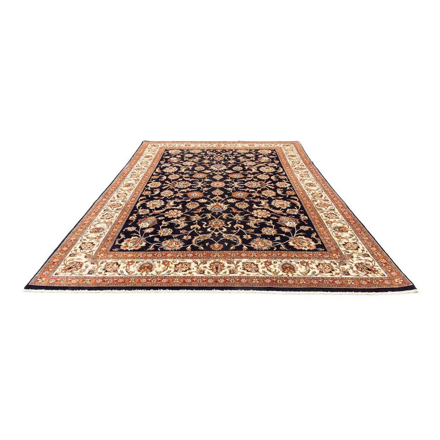 Alfombra persa - Clásica - 355 x 250 cm - azul oscuro