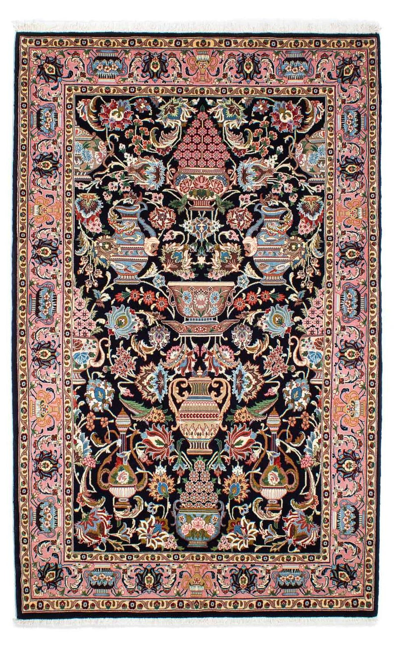 Alfombra persa - Clásica - 228 x 142 cm - azul oscuro