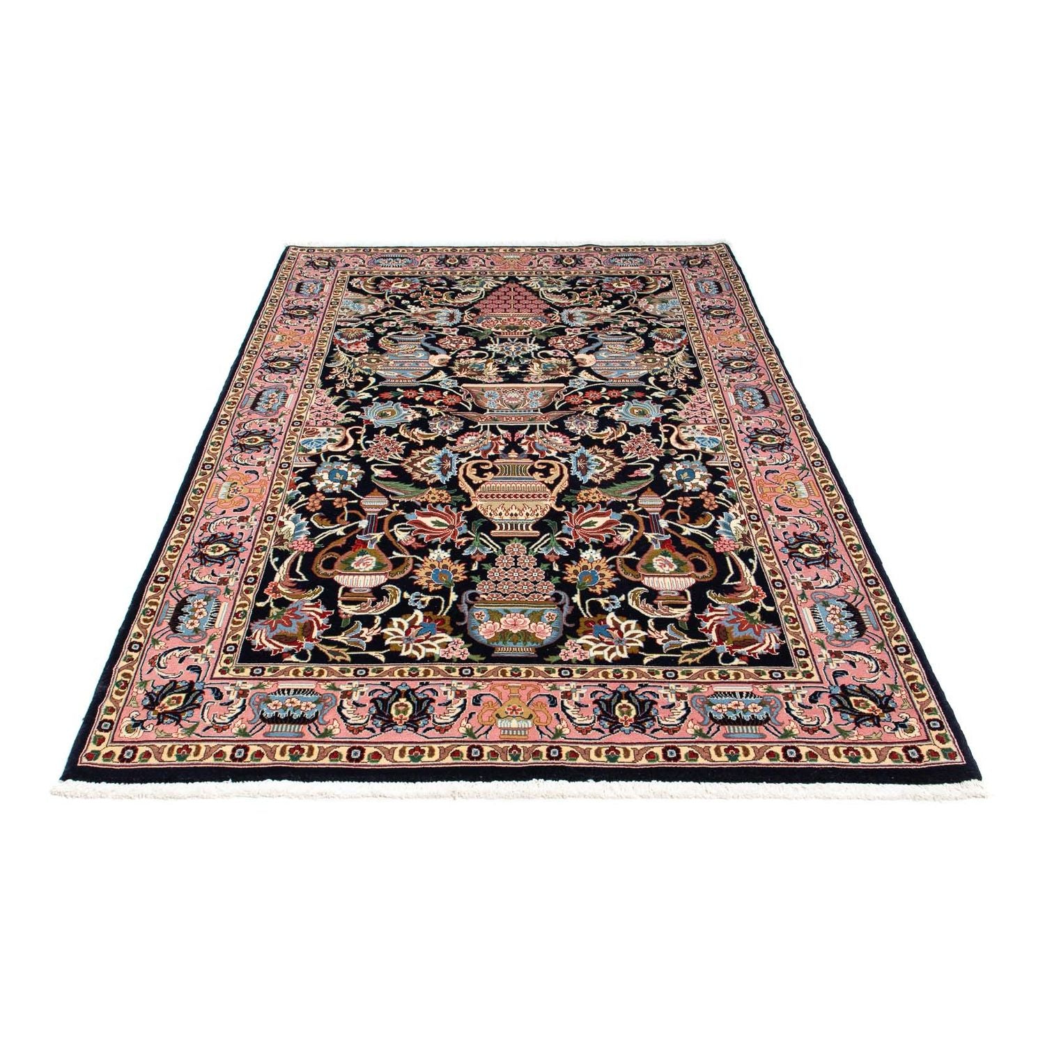Alfombra persa - Clásica - 228 x 142 cm - azul oscuro