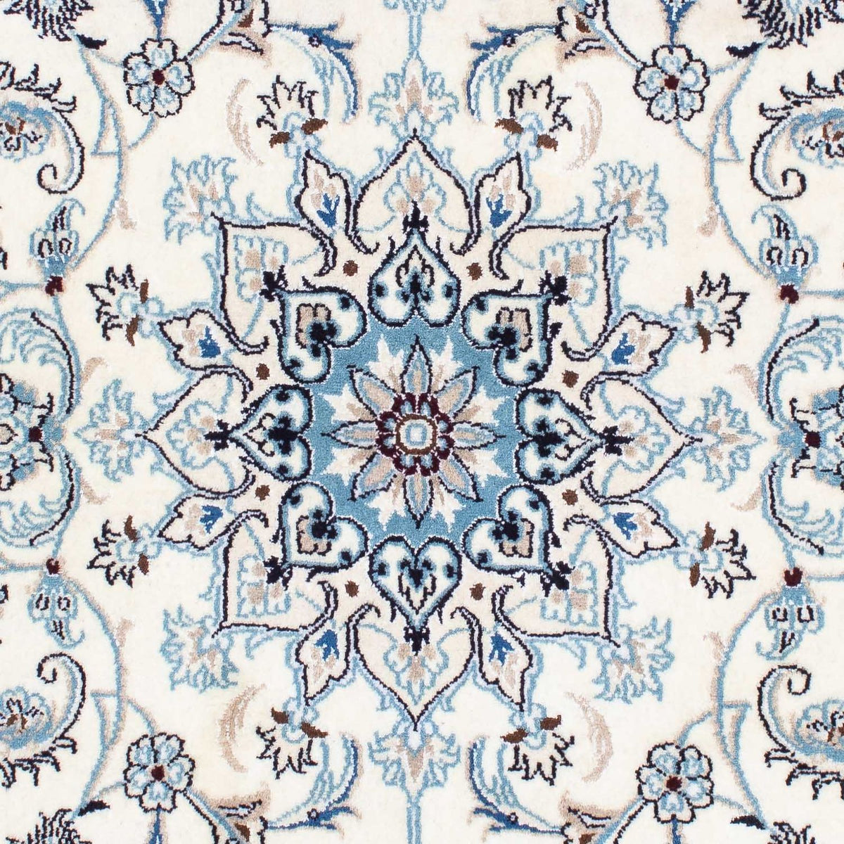 Alfombra persa - Nain - 198 x 124 cm - beige