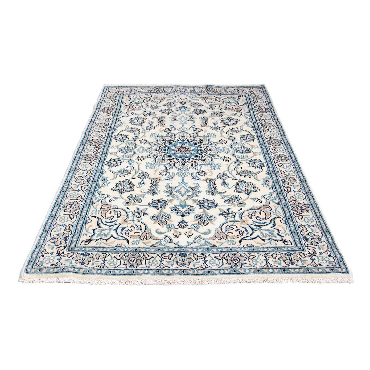 Alfombra persa - Nain - 198 x 124 cm - beige