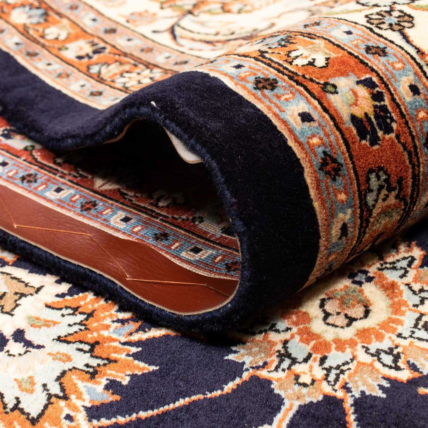 Alfombra persa - Clásica - 350 x 247 cm - azul oscuro