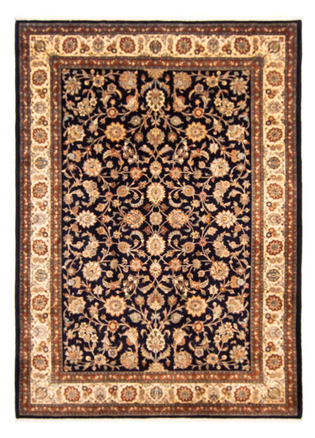 Alfombra persa - Clásica - 341 x 250 cm - azul oscuro