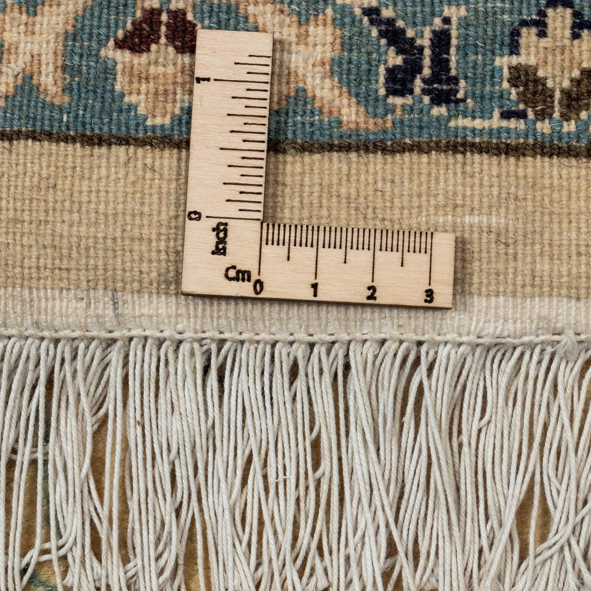 Alfombra Persa - Nain - Real - 343 x 247 cm - marrón claro