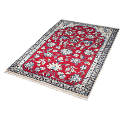 Alfombra persa - Nain - 142 x 98 cm - rojo oscuro