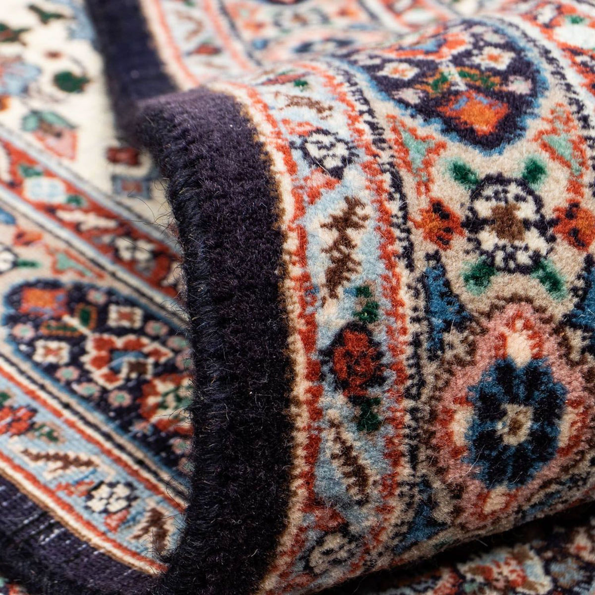 Alfombra persa - Clásica - 273 x 211 cm - azul oscuro