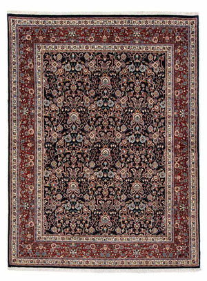 Alfombra persa - Clásica - 235 x 178 cm - azul oscuro