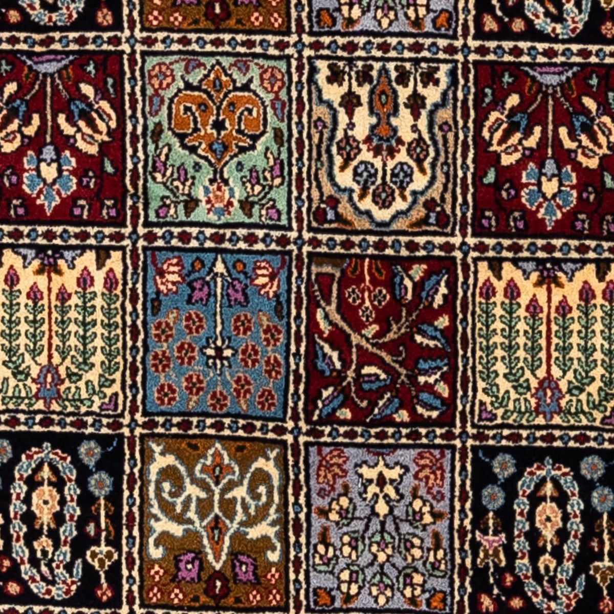 Alfombra persa - Clásica - 240 x 148 cm - rojo oscuro