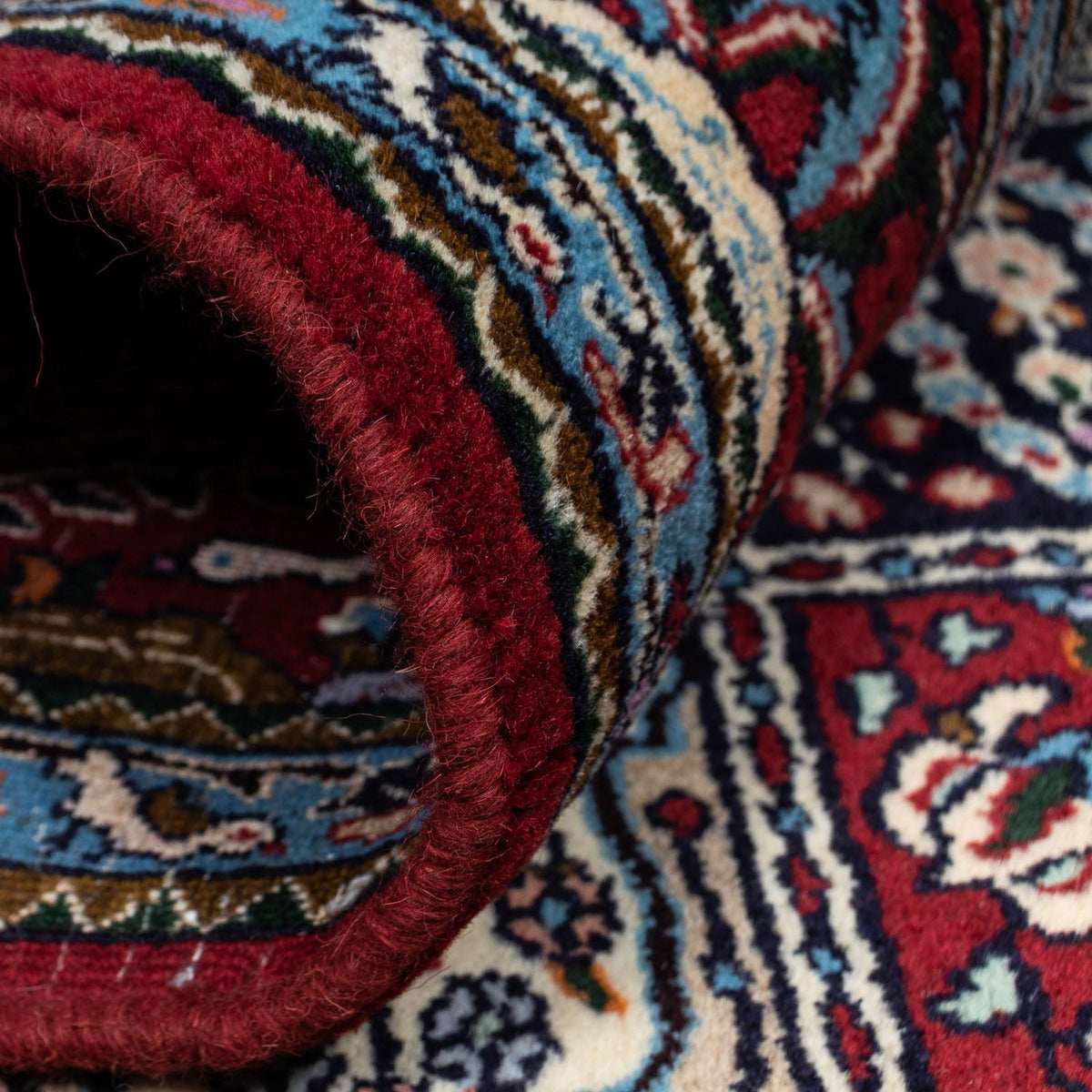 Alfombra persa - Clásica - 240 x 148 cm - rojo oscuro