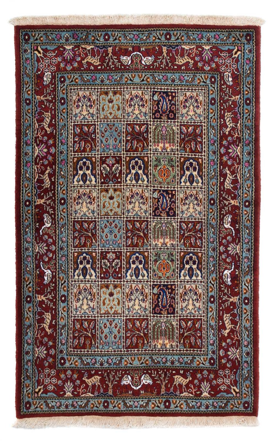 Alfombra persa - Clásica - 151 x 92 cm - multicolor