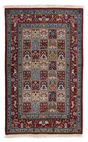 Alfombra persa - Clásica - 151 x 92 cm - multicolor