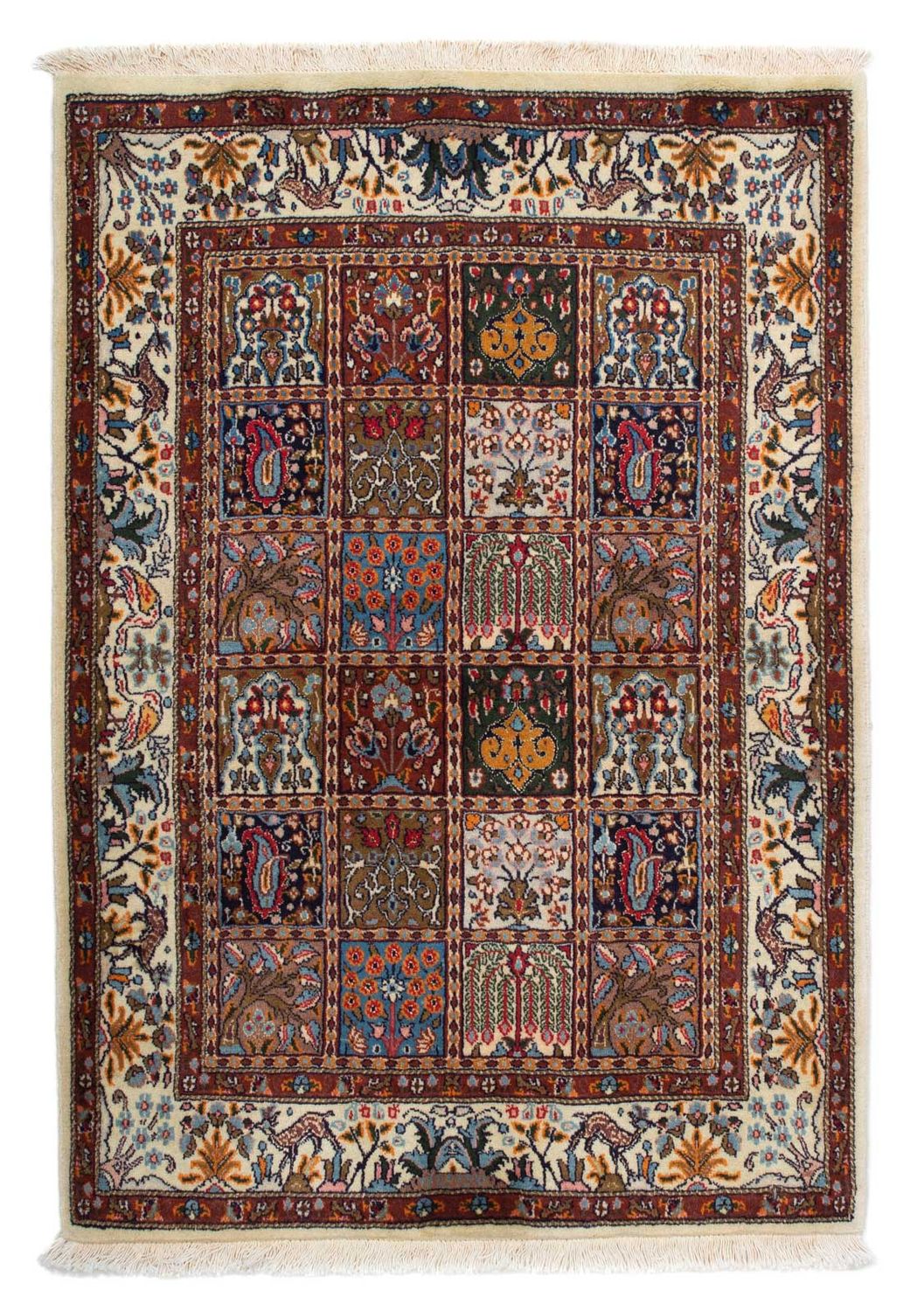 Alfombra persa - Clásica - 144 x 101 cm - marrón