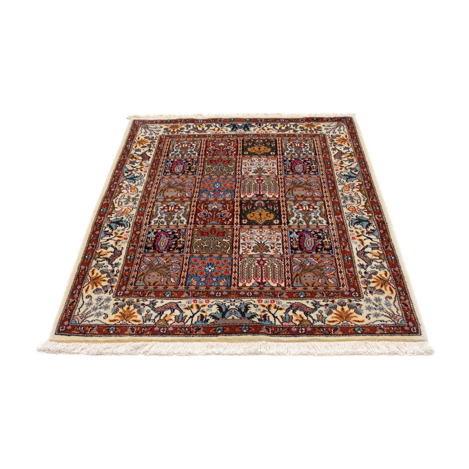 Alfombra persa - Clásica - 144 x 101 cm - marrón