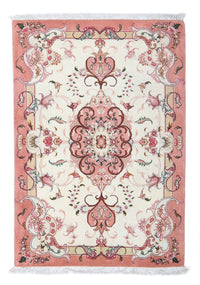Alfombra Persa - Tabriz - Real - 90 x 60 cm - beige