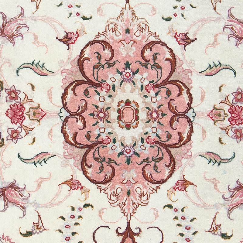 Alfombra Persa - Tabriz - Real - 90 x 60 cm - beige