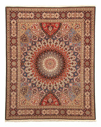Alfombra Persa - Tabriz - Real - 252 x 205 cm - multicolor
