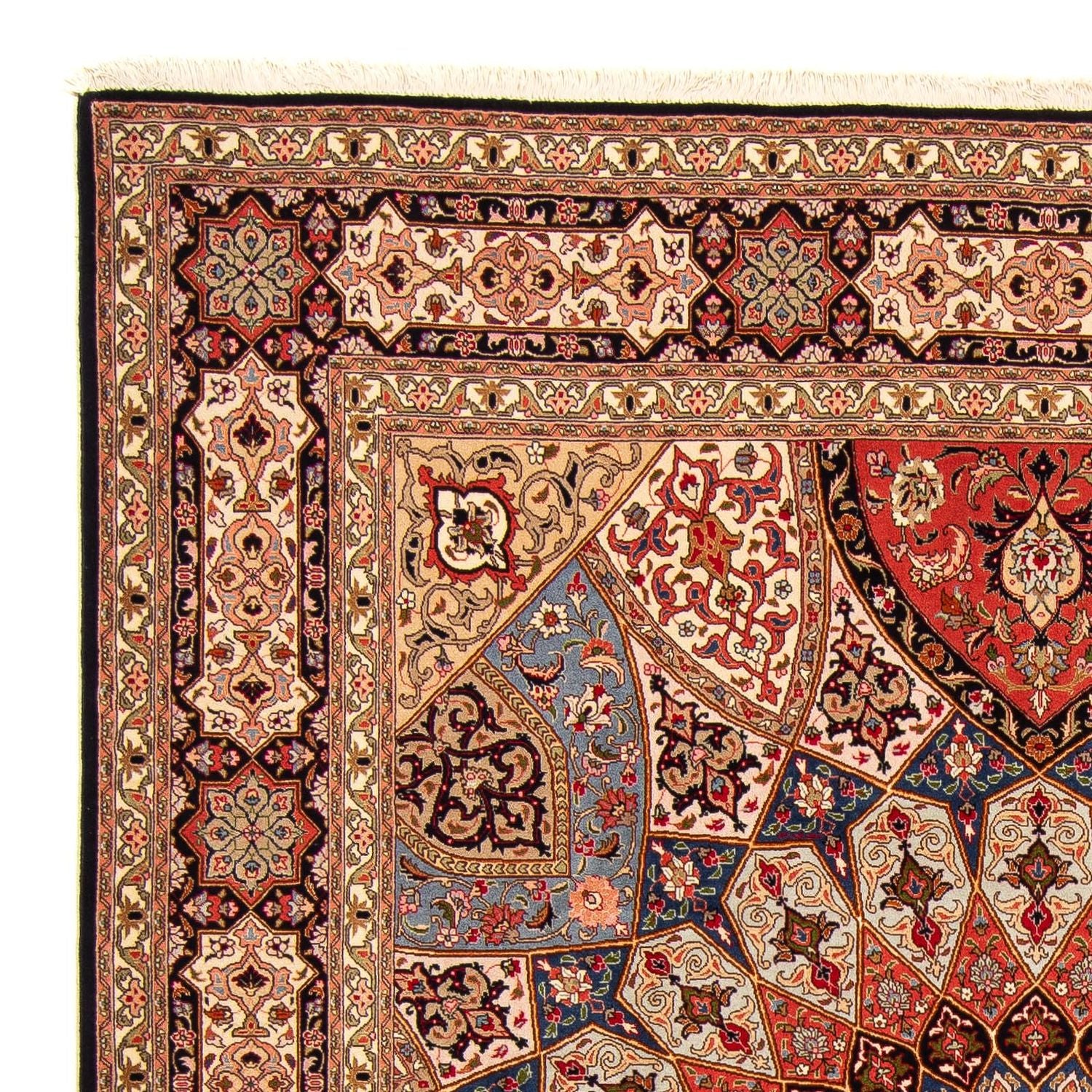 Alfombra Persa - Tabriz - Real - 252 x 205 cm - multicolor