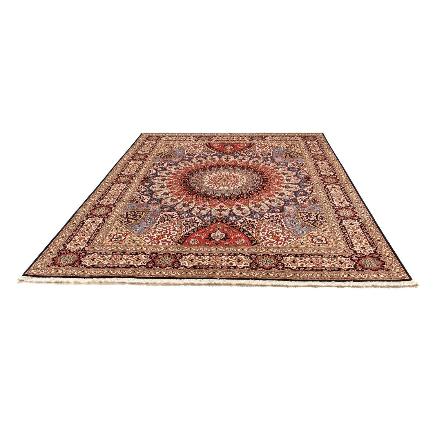 Alfombra Persa - Tabriz - Real - 252 x 205 cm - multicolor