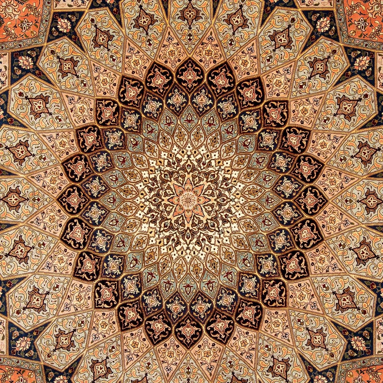 Alfombra Persa - Tabriz - Real - 363 x 254 cm - multicolor