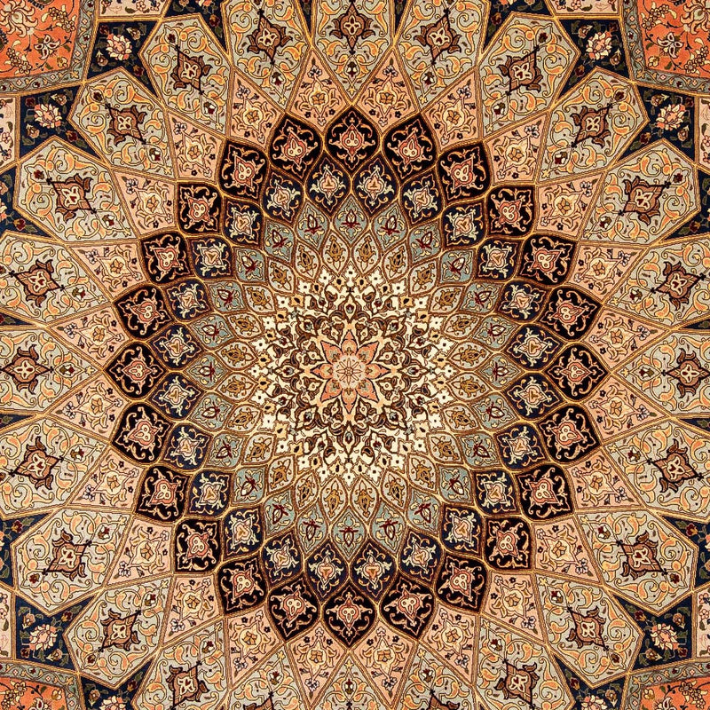 Alfombra Persa - Tabriz - Real - 363 x 254 cm - multicolor