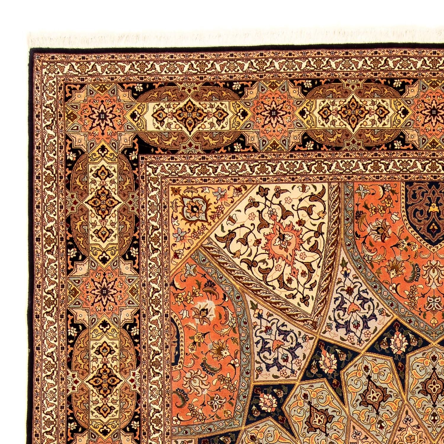 Alfombra Persa - Tabriz - Real - 363 x 254 cm - multicolor
