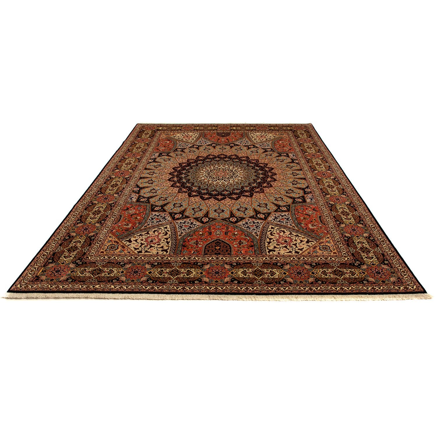 Alfombra Persa - Tabriz - Real - 363 x 254 cm - multicolor