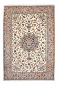 Alfombra Persa - Tabriz - Real - 306 x 202 cm - beige