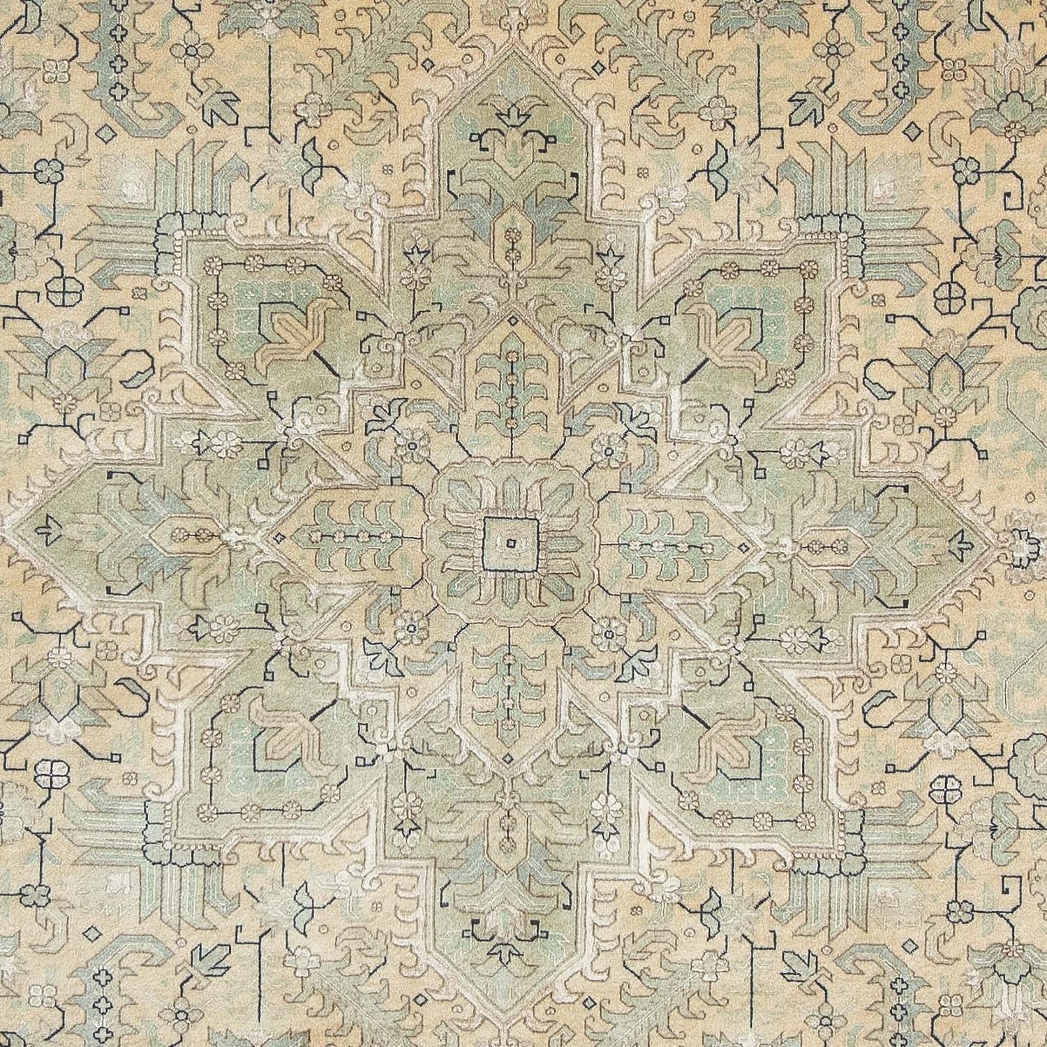 Alfombra Persa - Tabriz - Real - 292 x 203 cm - multicolor