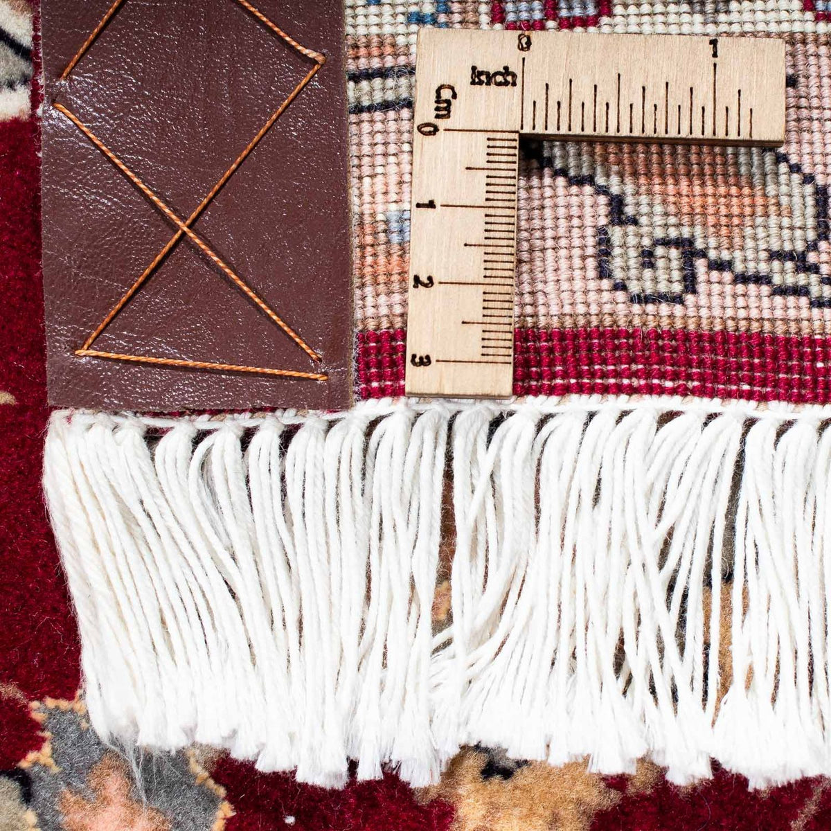 Alfombra Persa - Tabriz - Real - 240 x 172 cm - rojo oscuro