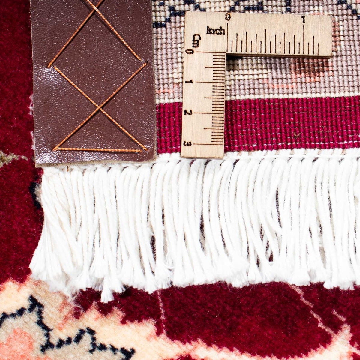 Alfombra Persa - Tabriz - Real - 236 x 178 cm - rojo oscuro