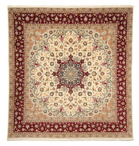 Alfombra Persa - Tabriz - Real cuadrado  - 258 x 252 cm - beige