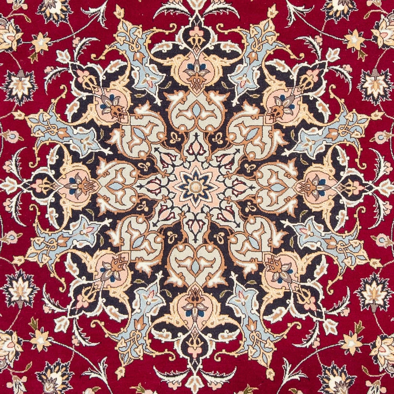 Alfombra Persa - Tabriz - Real - 305 x 204 cm - rojo oscuro