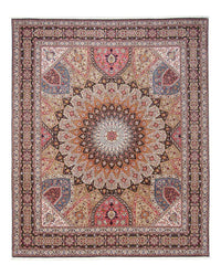 Alfombra Persa - Tabriz - Real - 302 x 254 cm - multicolor